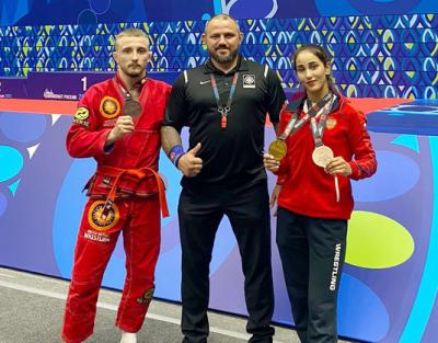 Рязанцы завоевали медали чемпионата России по спортивной борьбе